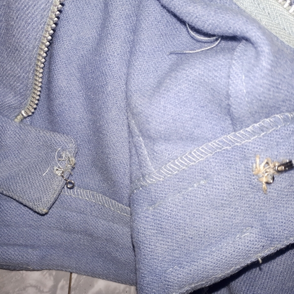 Vintage virgin wool skirt with kickpleat - Picture 8 of 11